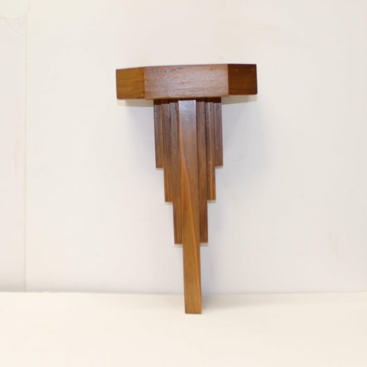 Handmade Wooden Wall Shelves - Pair