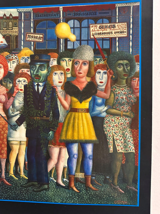 Tamas Galambo Gallery Poster |"Ladies of the Night" from OffCenterModern