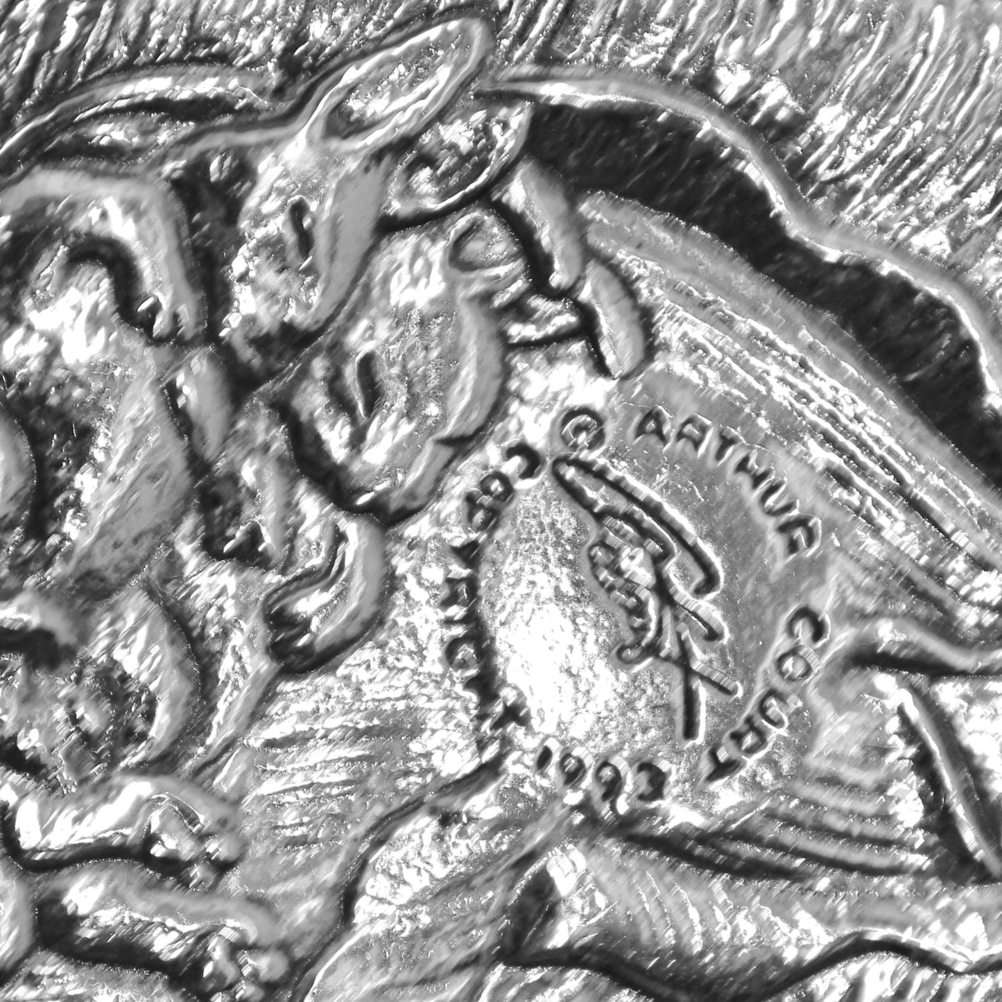 Vintage Arthur Court Bunny Salad Bowl with Bunny Serving Utensils