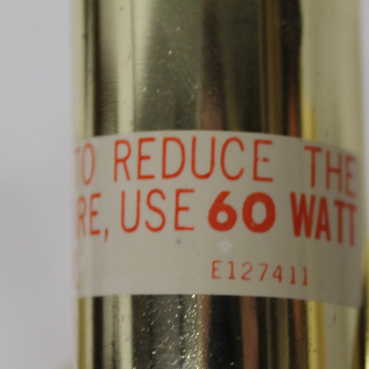 Polished Brass Art Deco Wall Sconce with Frosted Glass Shade