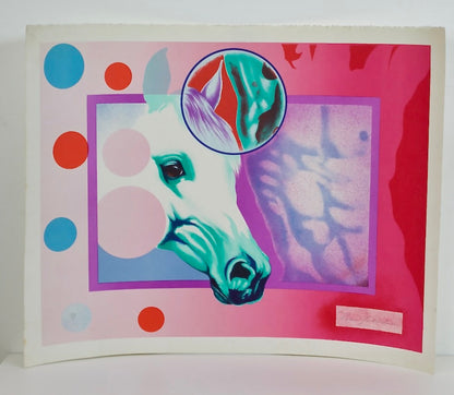 Artist signed print.