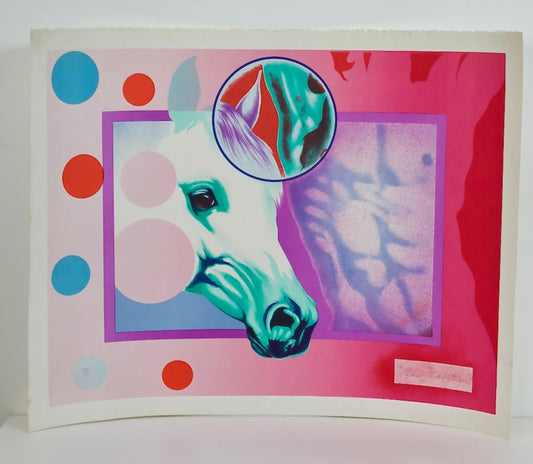 Artist signed print.