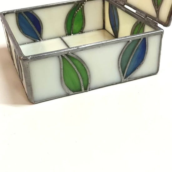 Stained Glass Box, Stained Glass Rose