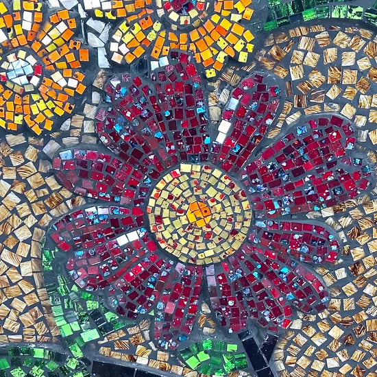 Video of Glass Mosaic Wall Art