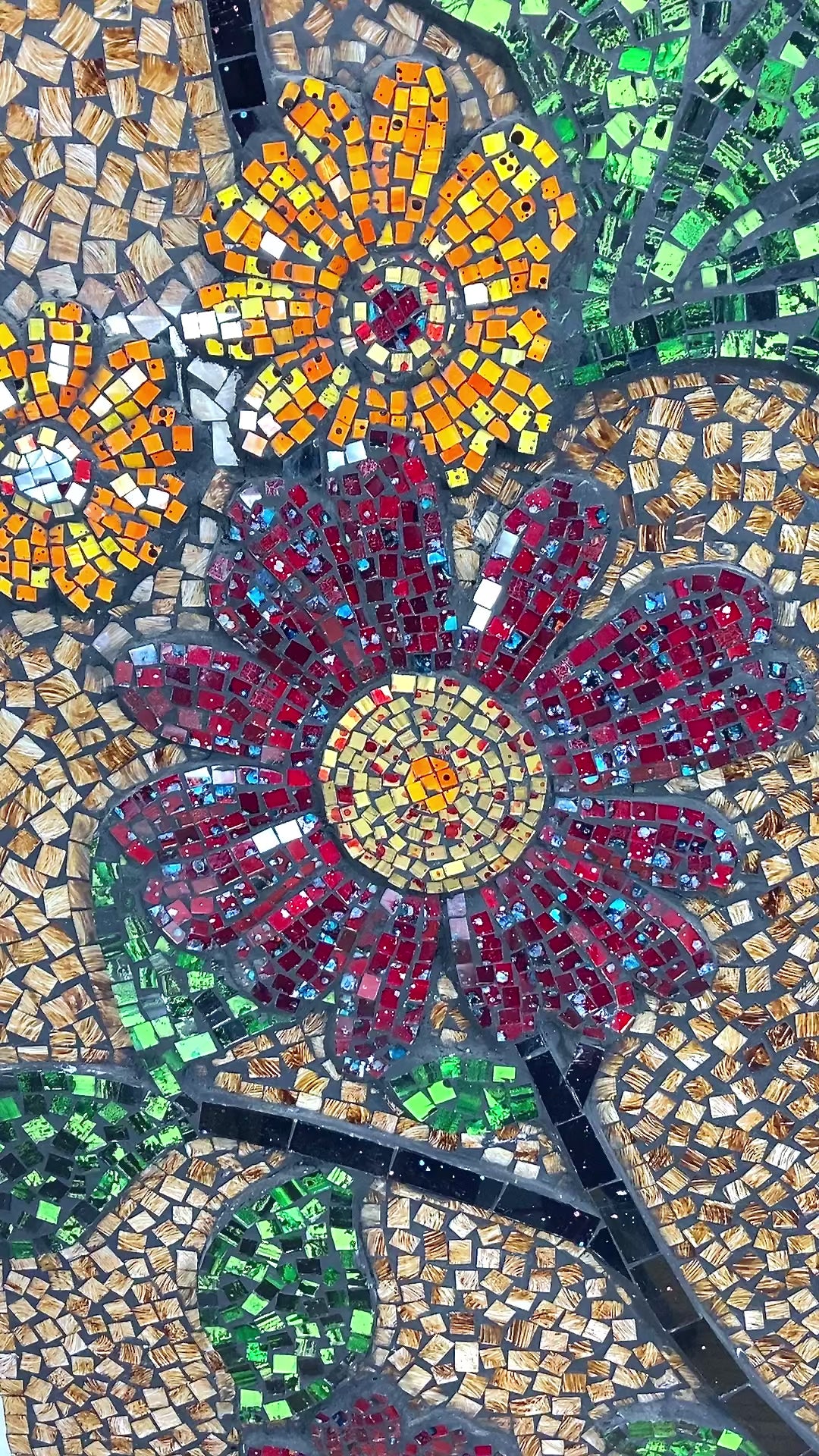 Video of Glass Mosaic Wall Art