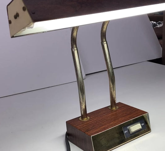 Tensor Double Gooseneck Desk Lamp