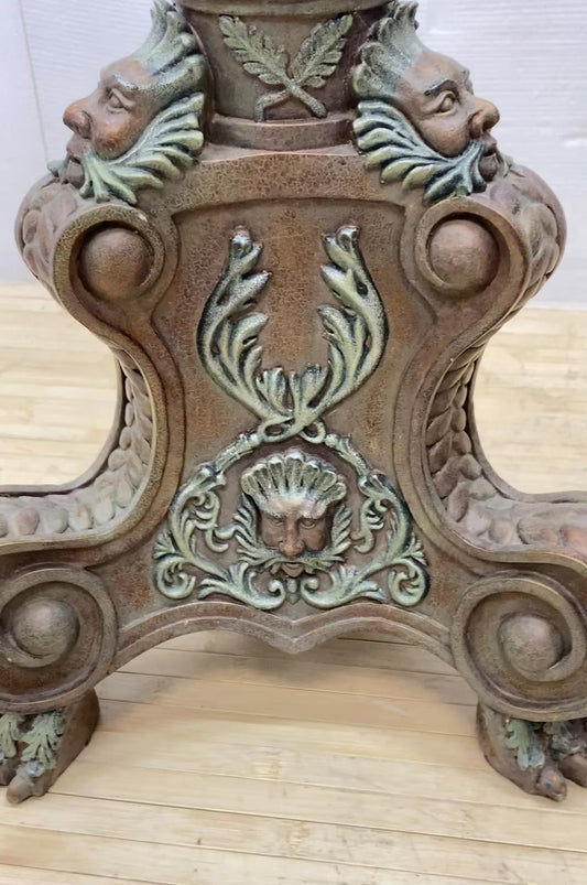 Art-Nouveau Style Torchère Floor Lamp