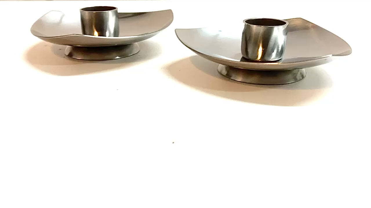 Pair Stelton Candleholders | Denmark