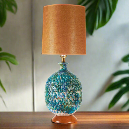 Superior Table Lamps Cool Spectacular Ceramic Lava Aqua Blue Table Lamp from SHOPNAME]