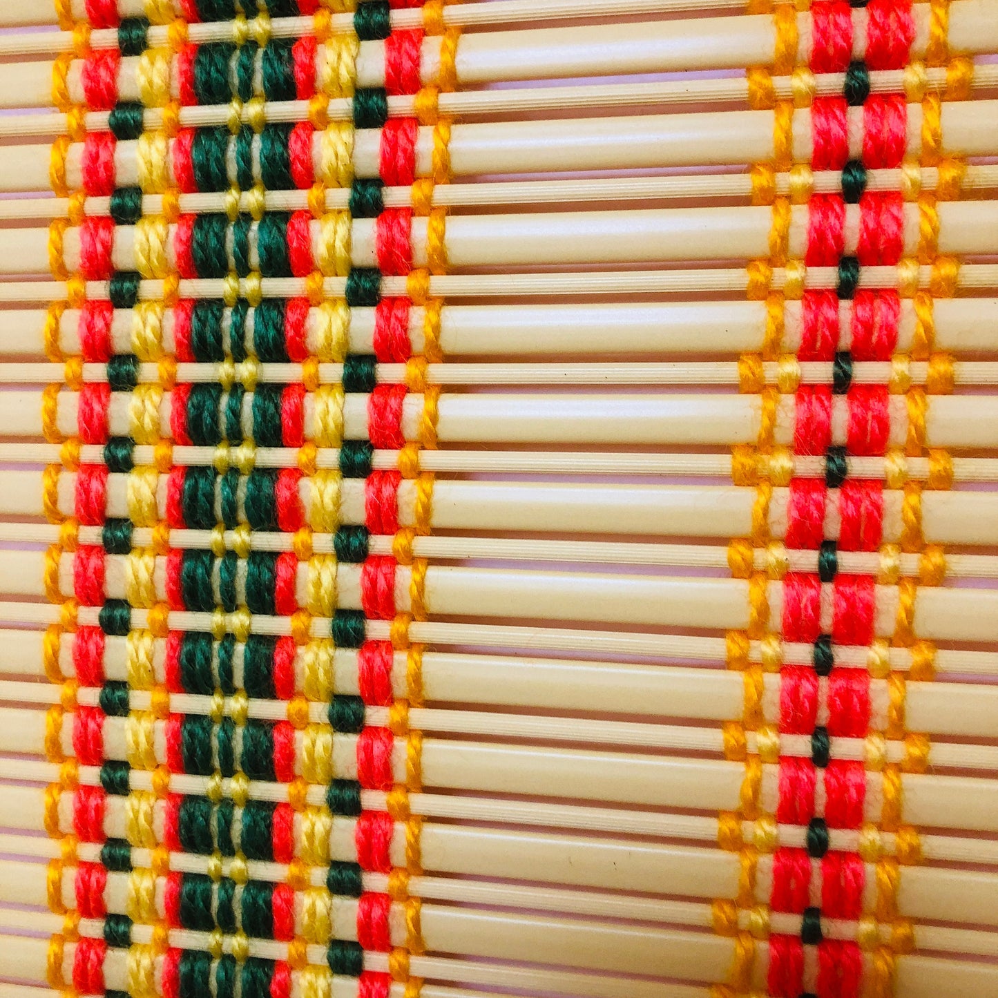 Retro Vinyl Slat Window Shade | New Old Stock