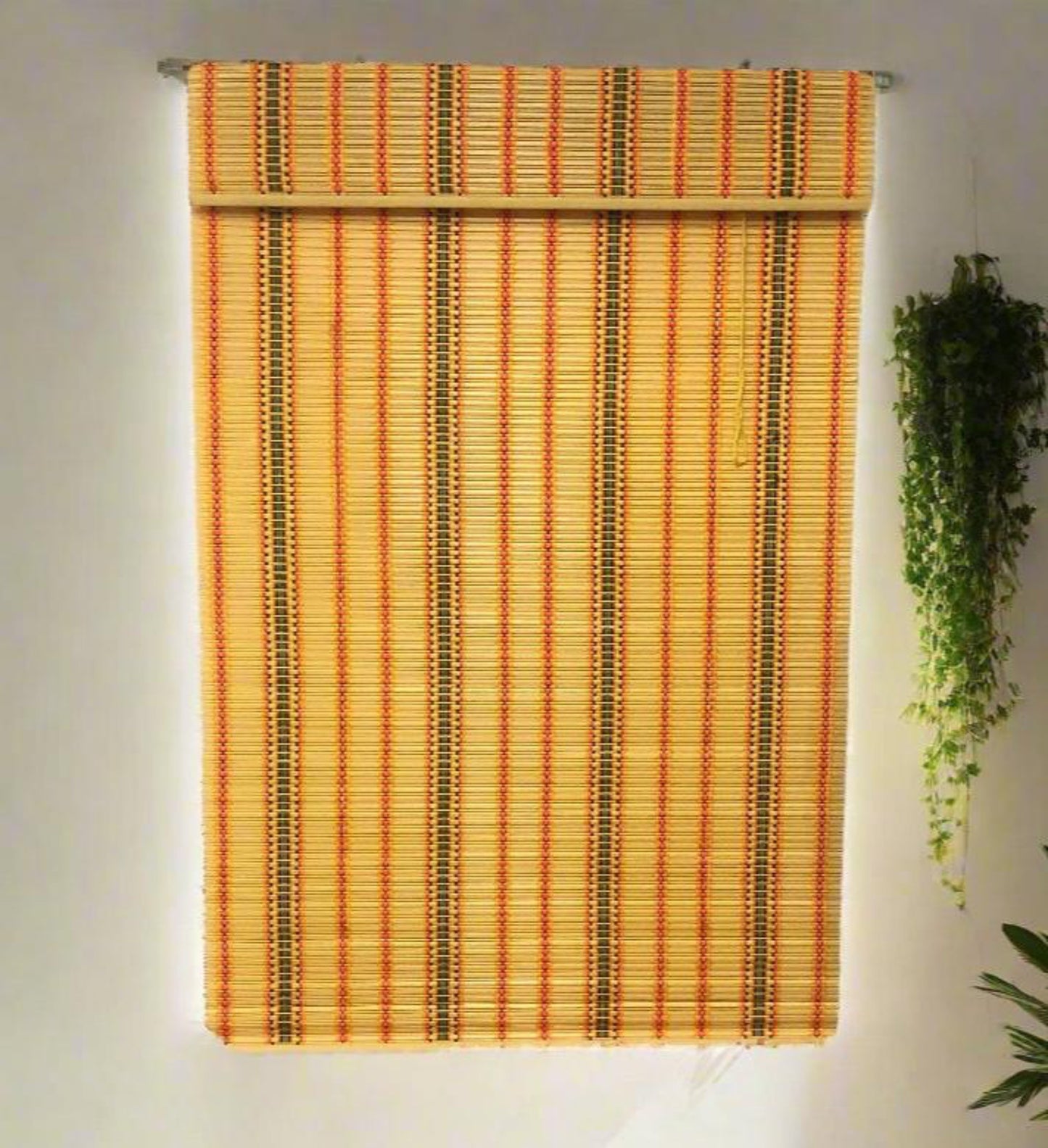 Retro Vinyl Slat Window Shade | New Old Stock