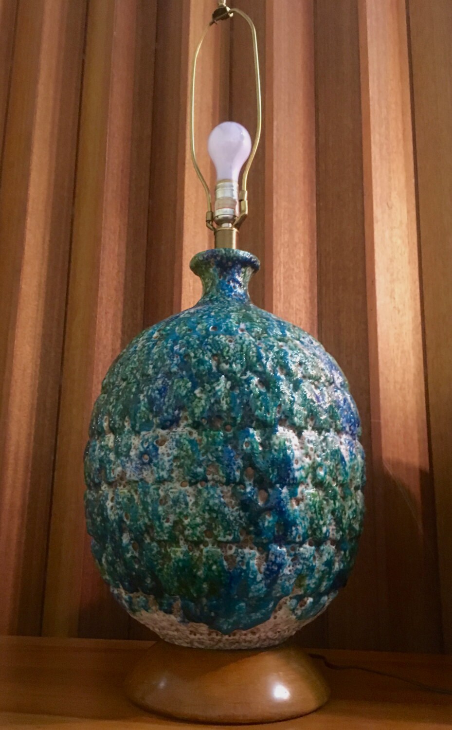 Superior Table Lamps Cool Spectacular Ceramic Lava Aqua Blue Table Lamp from SHOPNAME]
