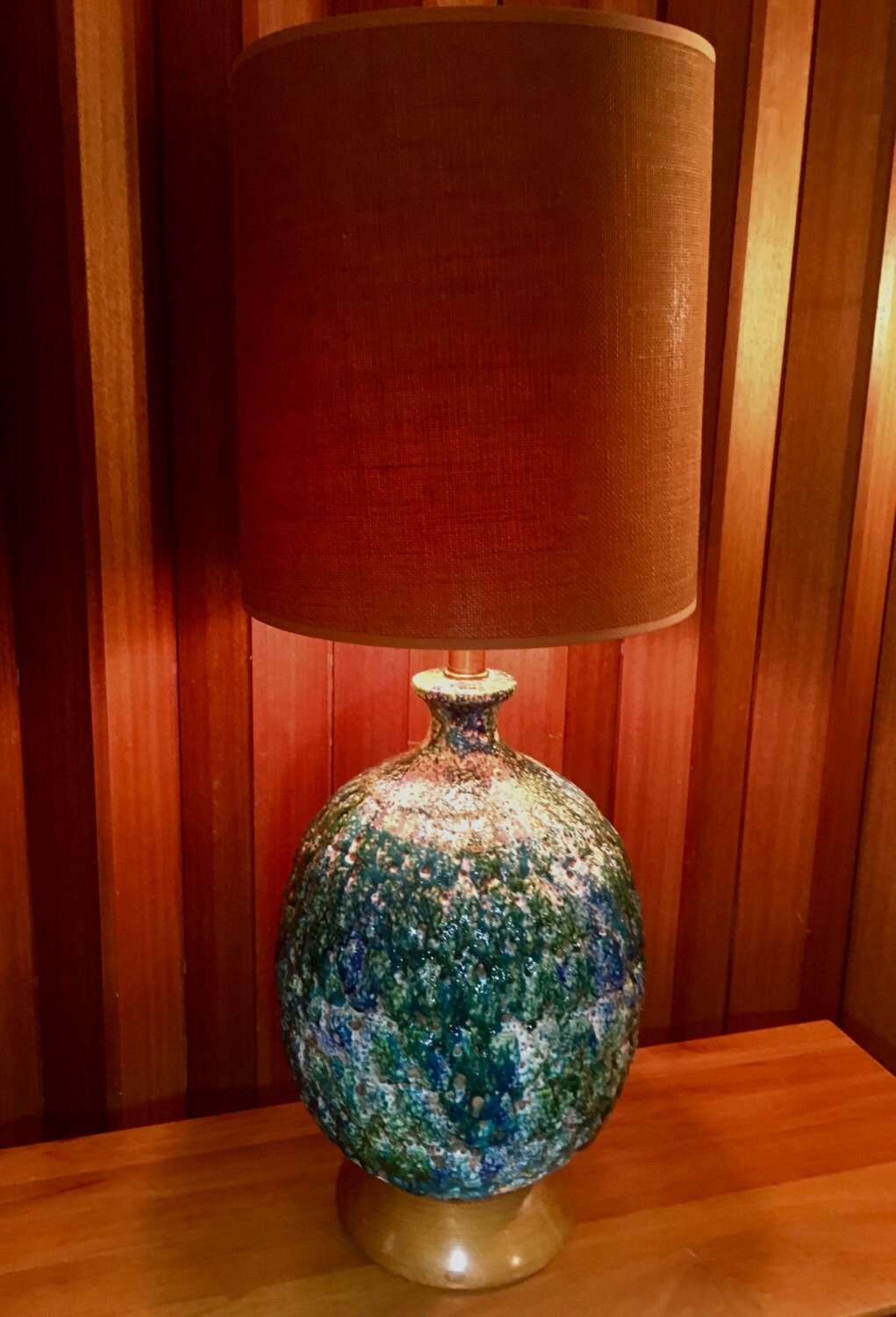 Superior Table Lamps Cool Spectacular Ceramic Lava Aqua Blue Table Lamp from SHOPNAME]