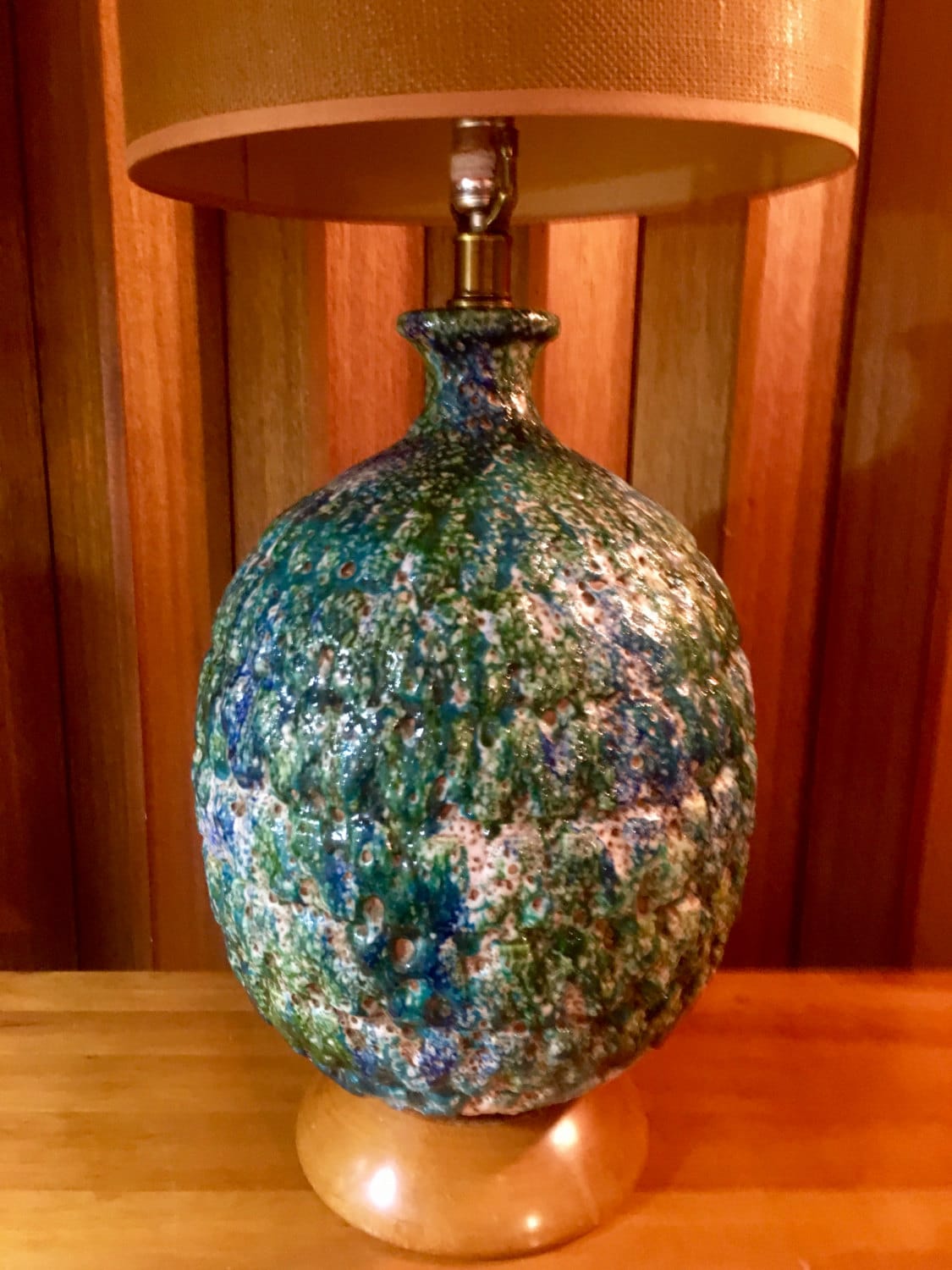 Superior Table Lamps Cool Spectacular Ceramic Lava Aqua Blue Table Lamp from SHOPNAME]