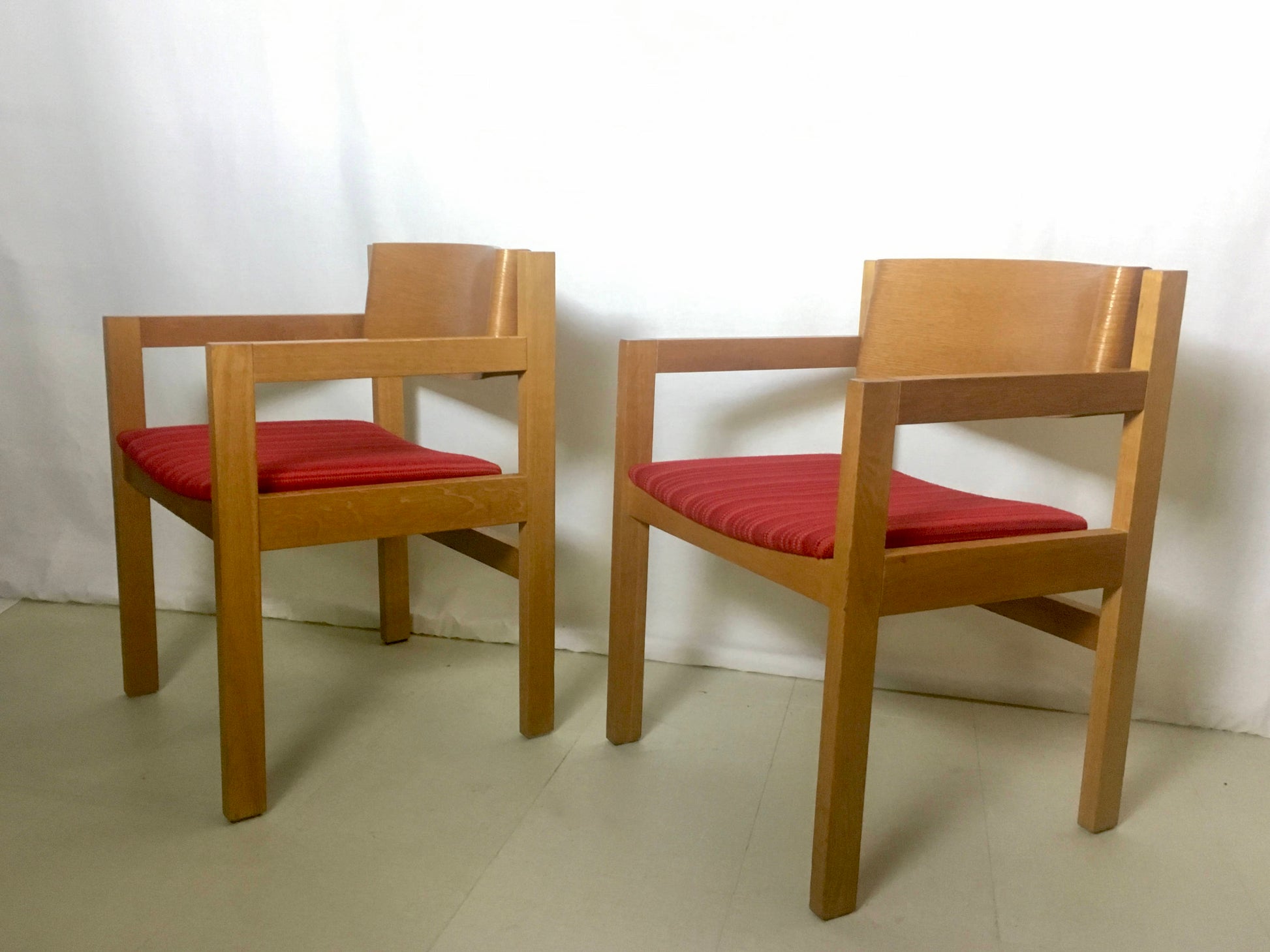 Harvey Probber Arm Chairs | Pair