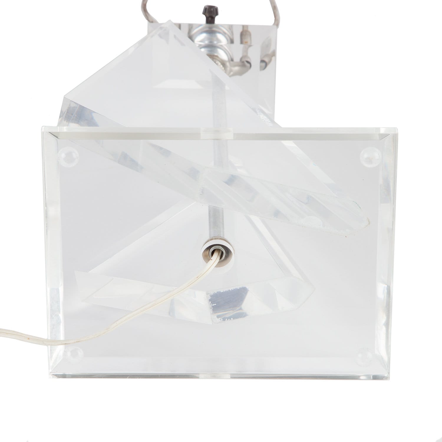 Van Teal Lucite Ice Table Lamp