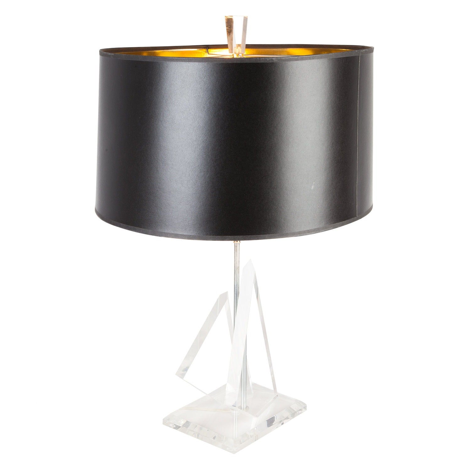 Van Teal Lucite Ice Table Lamp