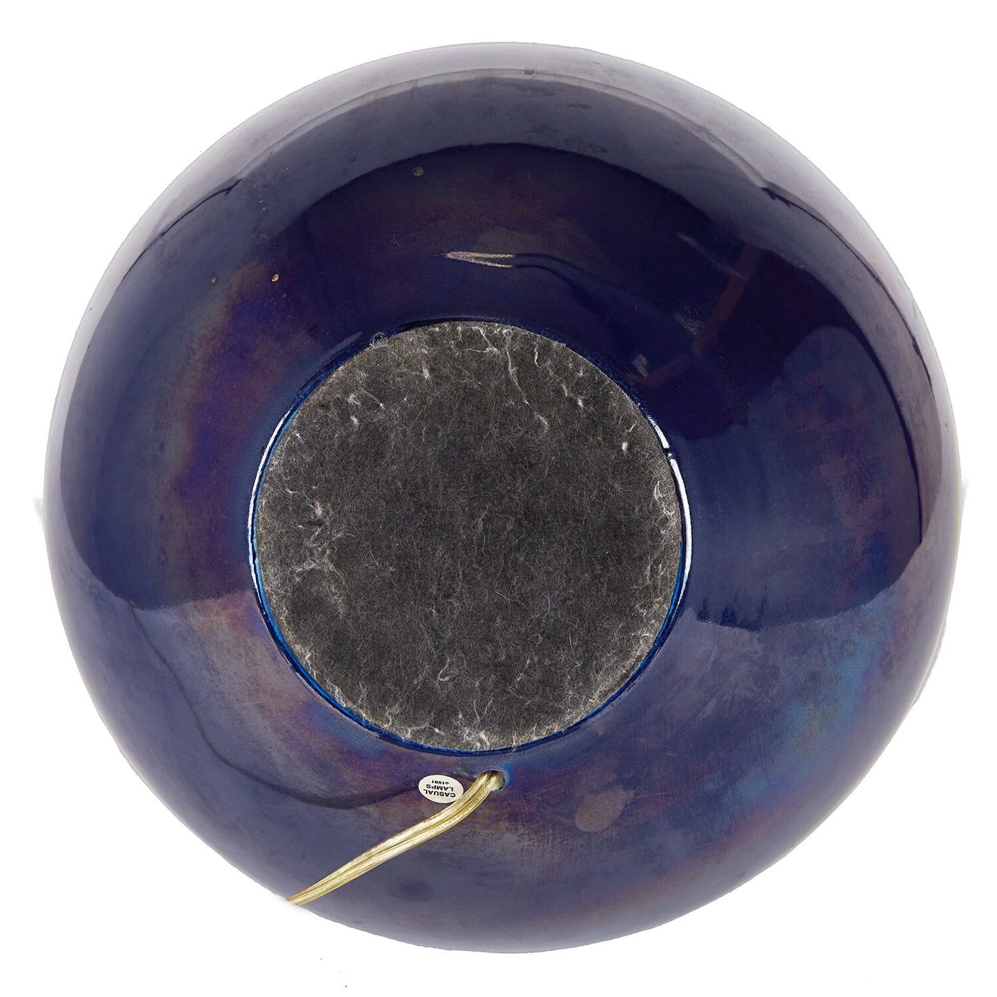 Superior Table Lamps Cool Blue Irredescent Porcelain Table Lamps | Pair from SHOPNAME]