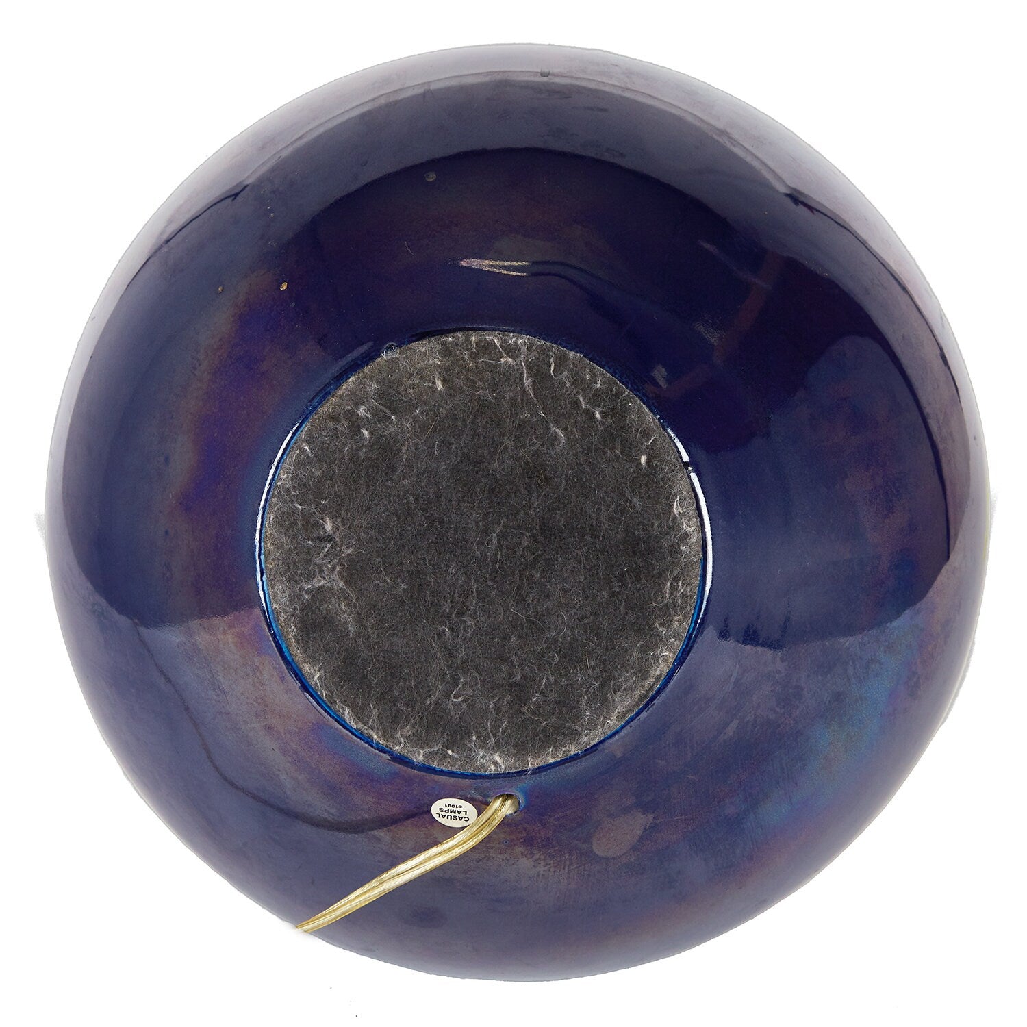 Superior Table Lamps Cool Blue Irredescent Porcelain Table Lamps | Pair from SHOPNAME]