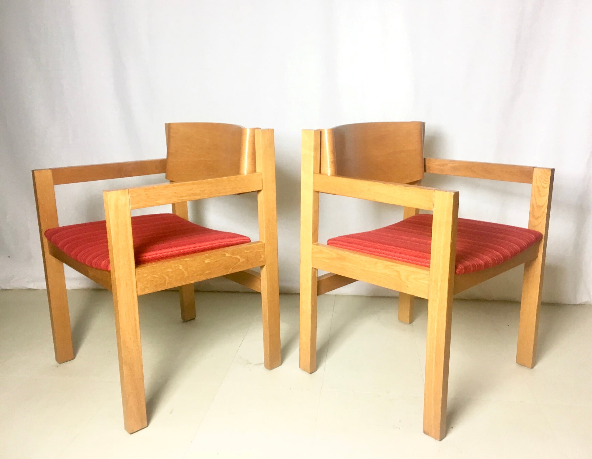 Harvey Probber Arm Chairs | Pair