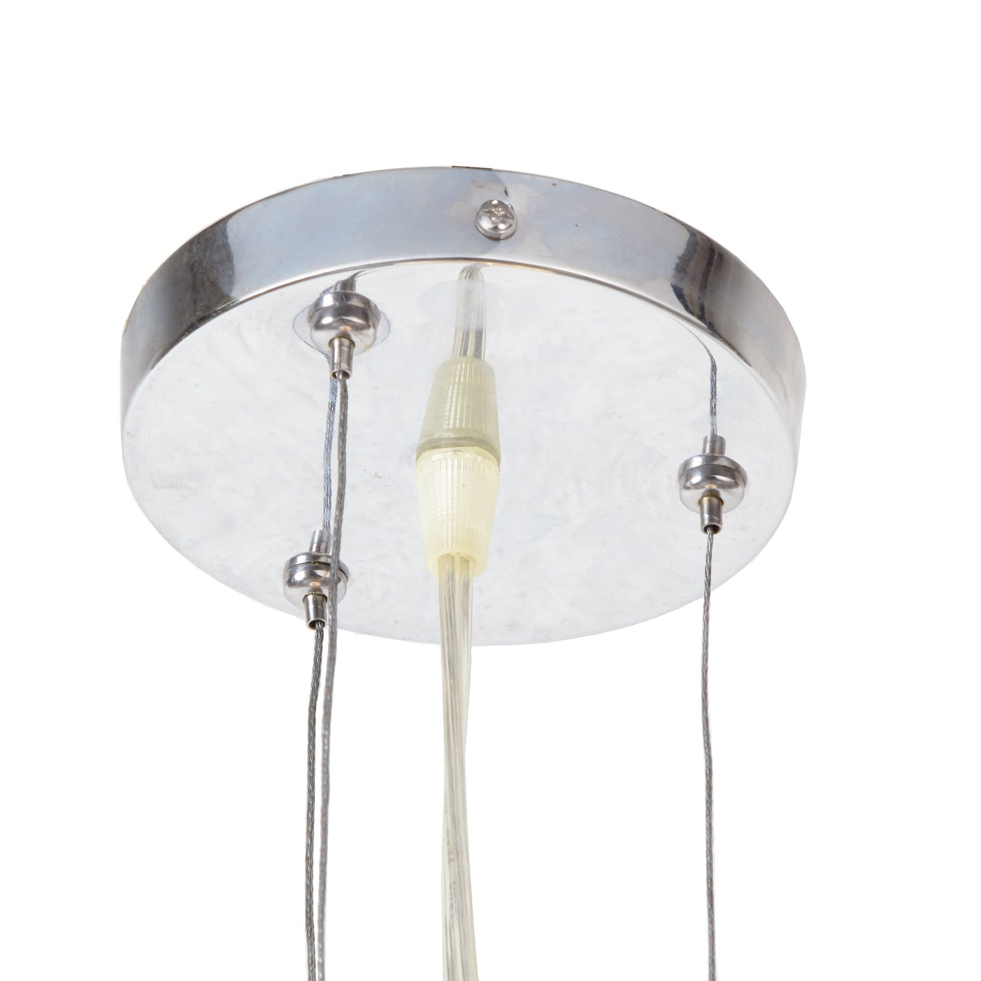 Petite Blue Glass Pendant Light
