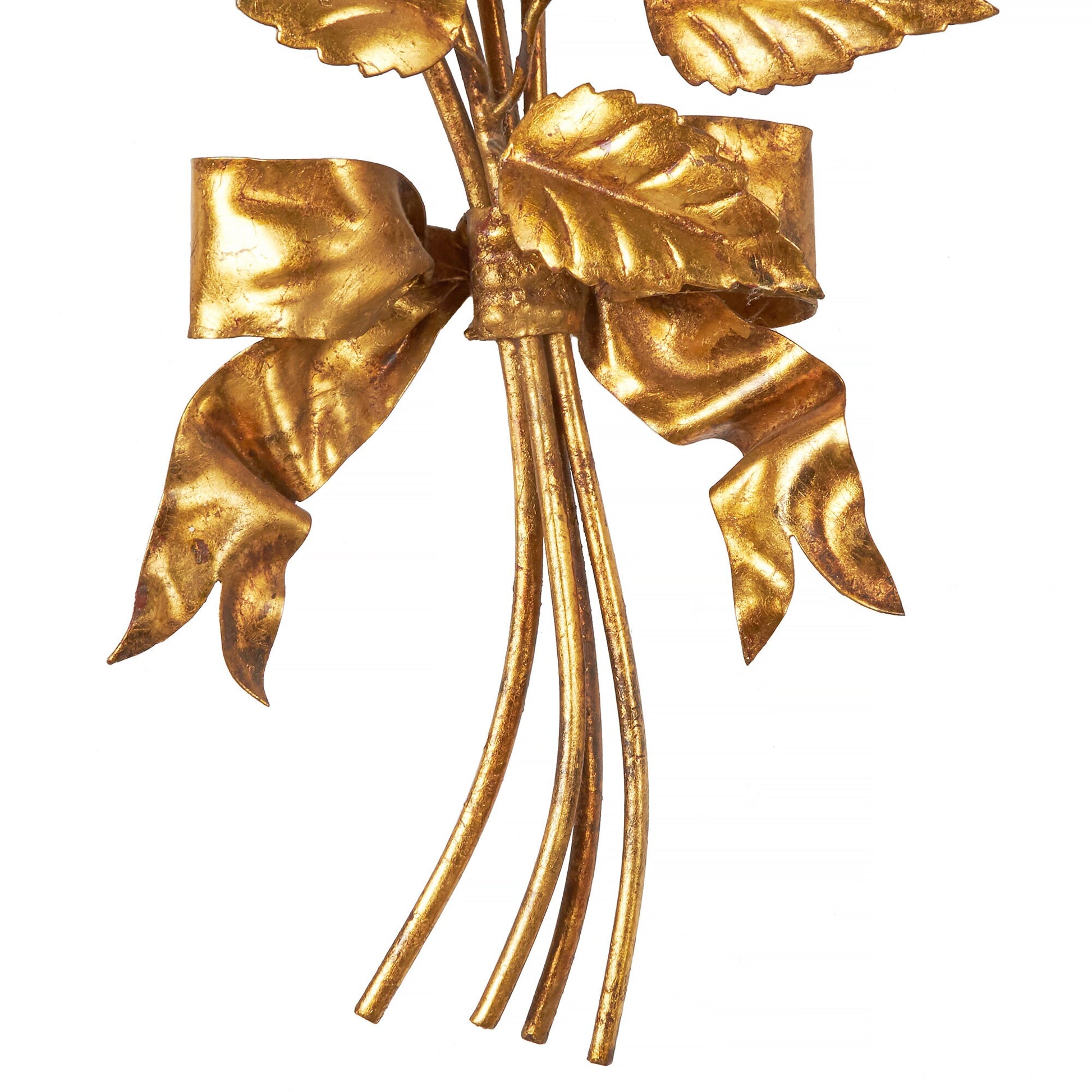 White Roses | Gilt Wall Sculpture | Italy