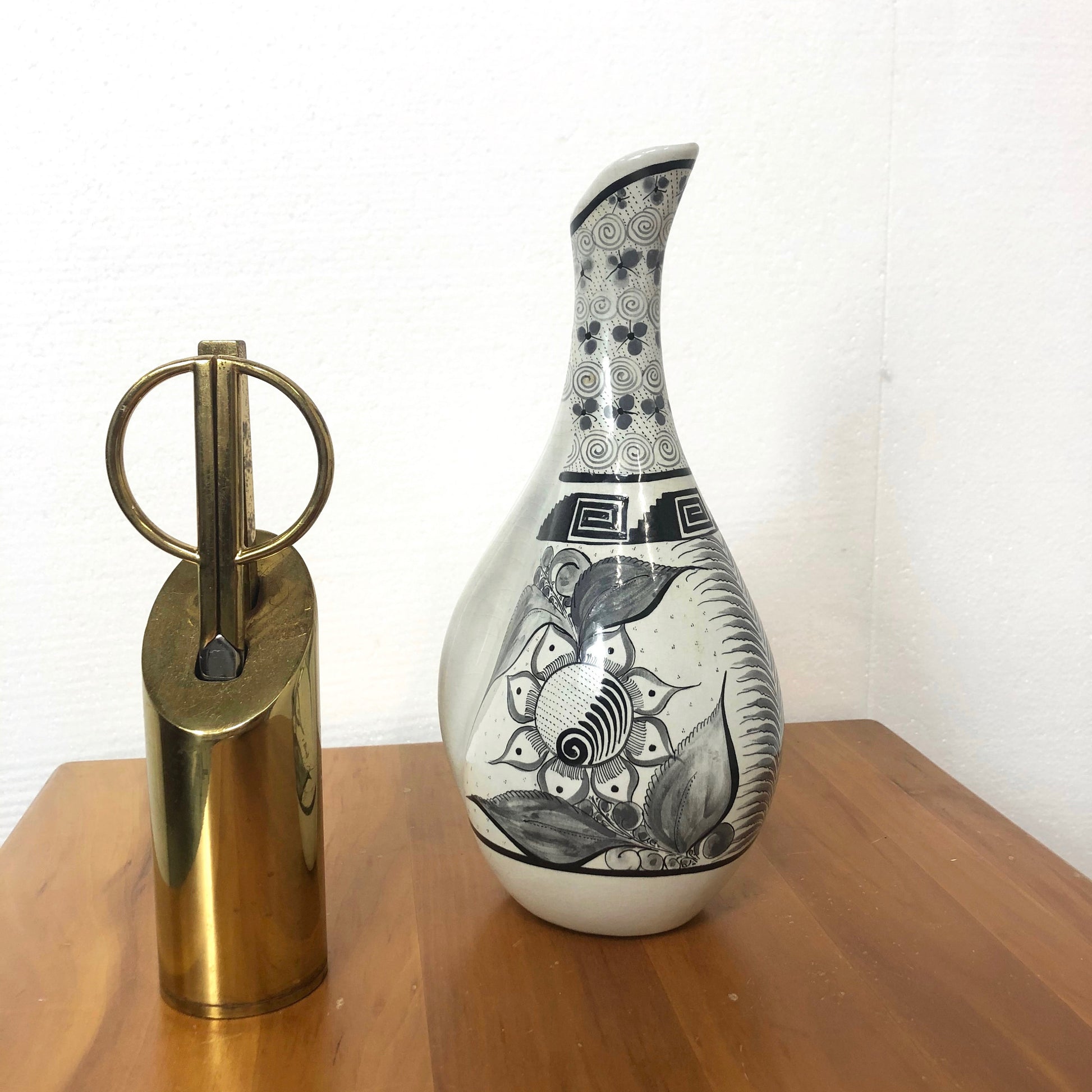 Hand-Painted Ceramic Pitcher | Denmark