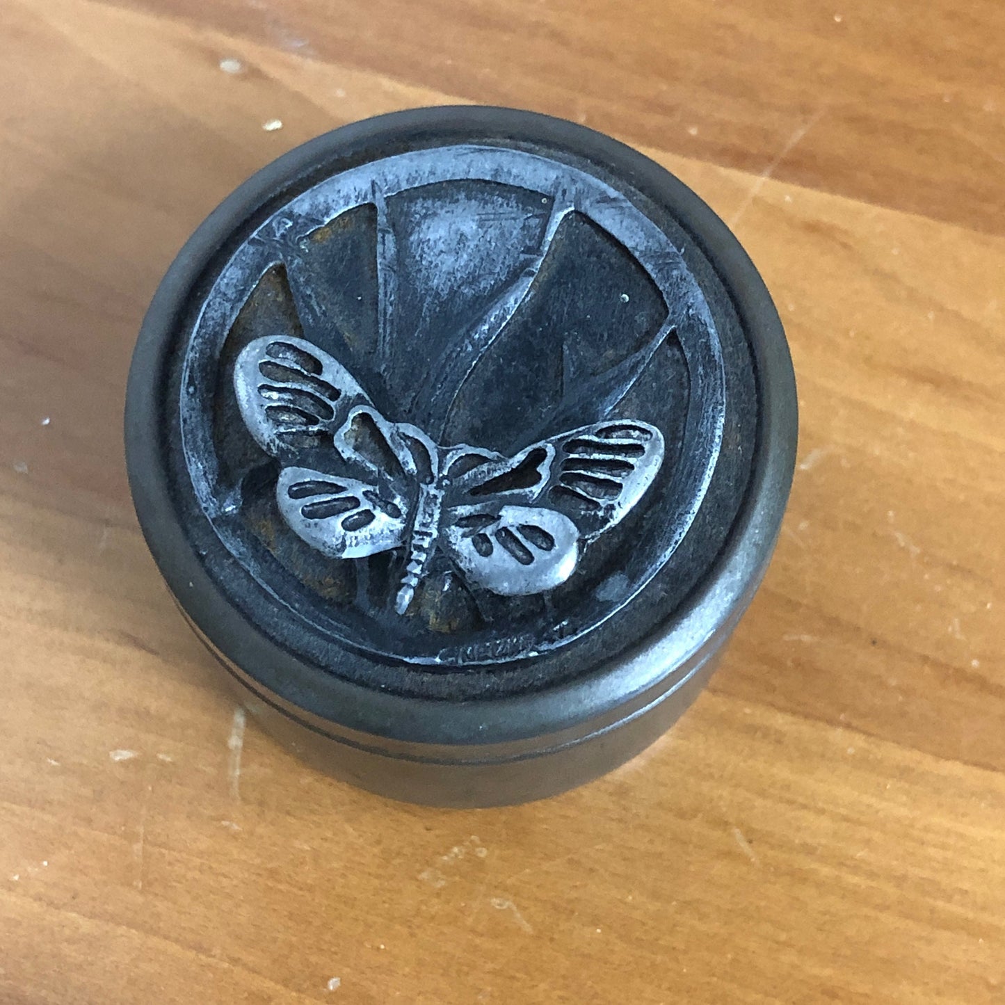 Small Pewter Butterfly Trinket by Metzke