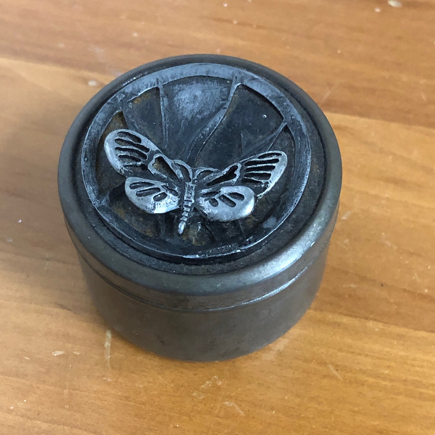 Small Pewter Butterfly Trinket by Metzke