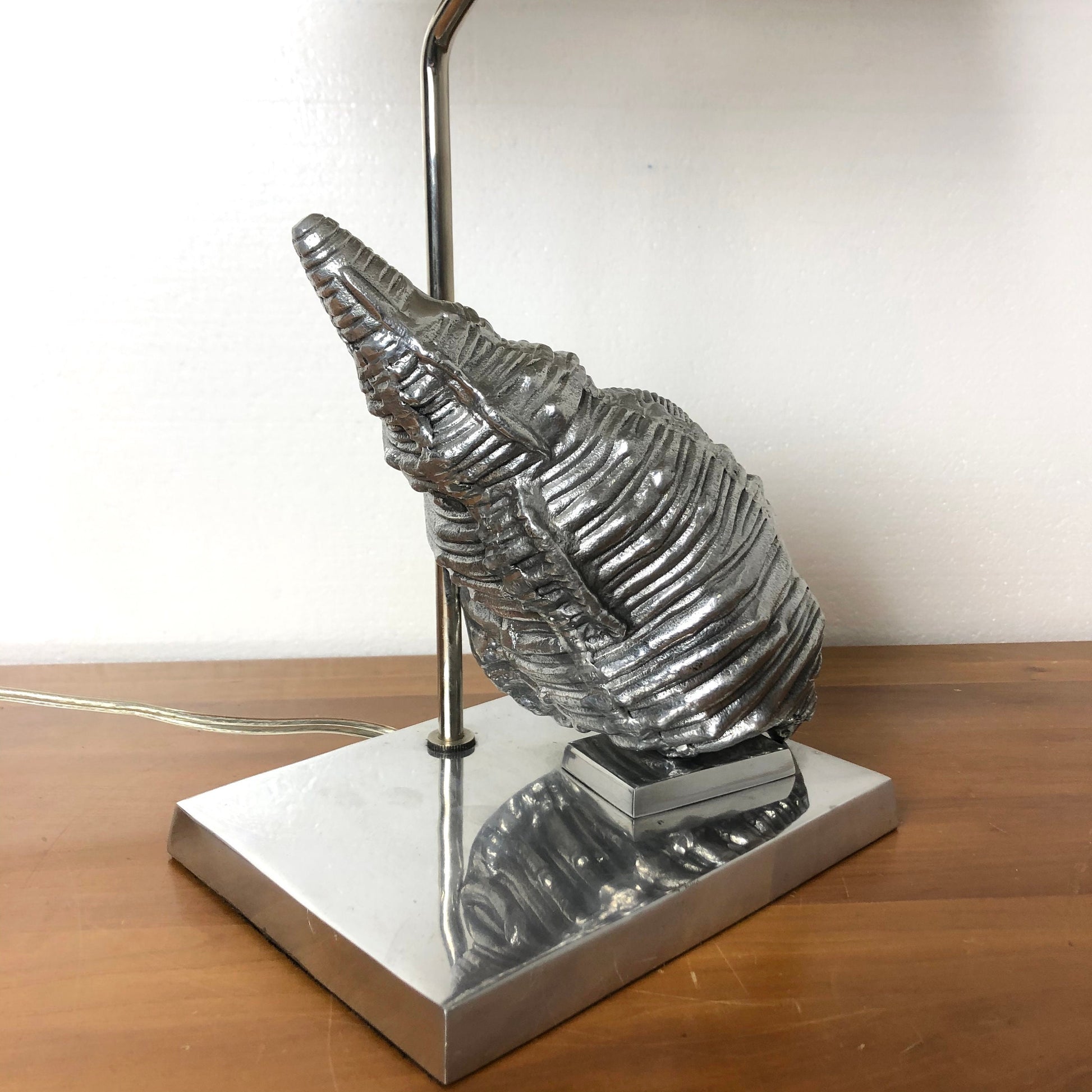 Chrome Nautilus Table Lamp | Frederick Cooper