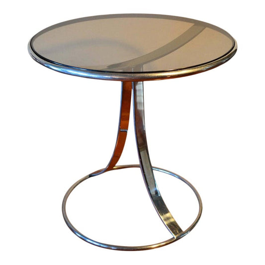 Steelcase Stainless Steel Side Table | Gardner Leaver