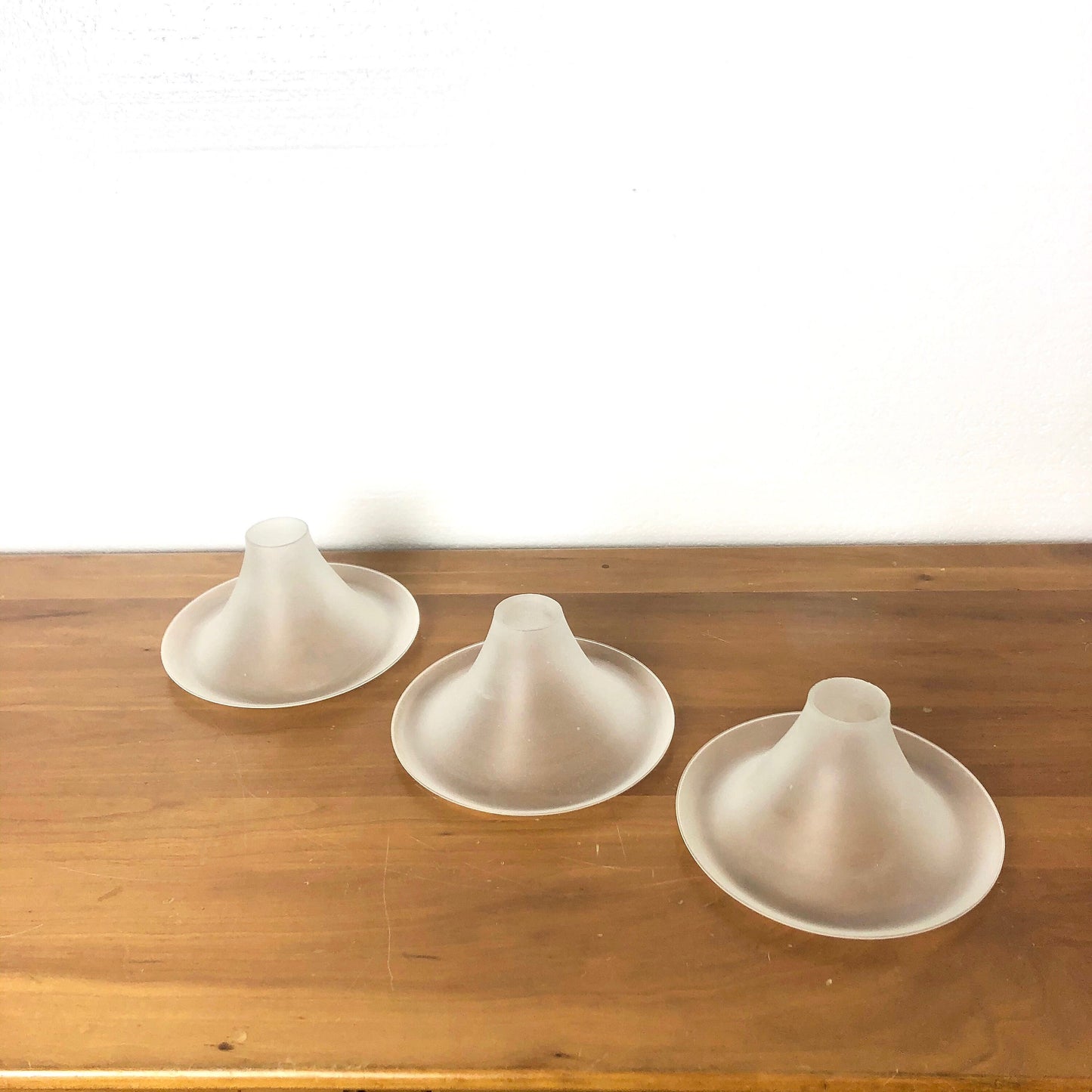 Glass Light Shades  | Set of 3