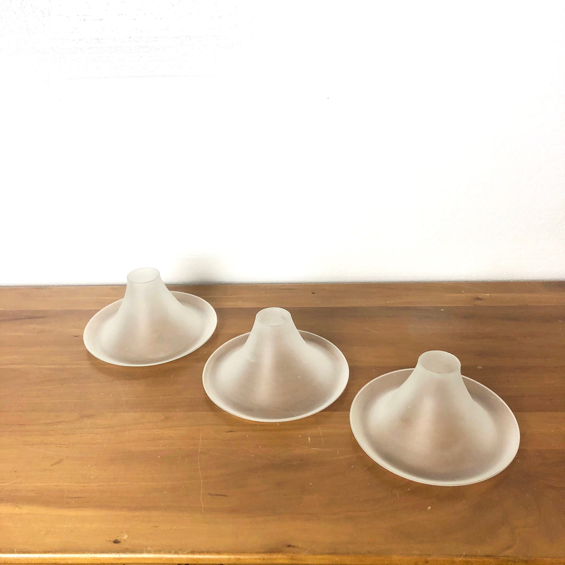 Glass Light Shades  | Set of 3