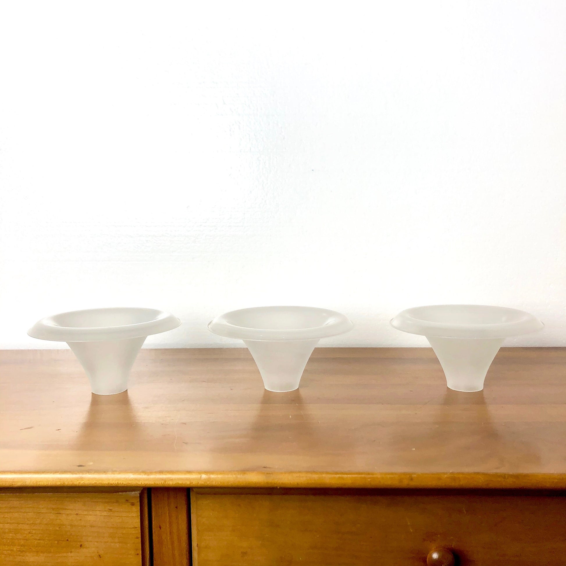 Glass Light Shades  | Set of 3