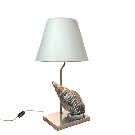 Chrome Nautilus Table Lamp | Frederick Cooper