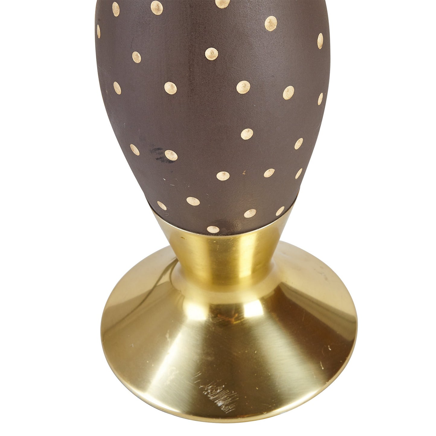 Tall Porcelain Polka Dot Table Lamp