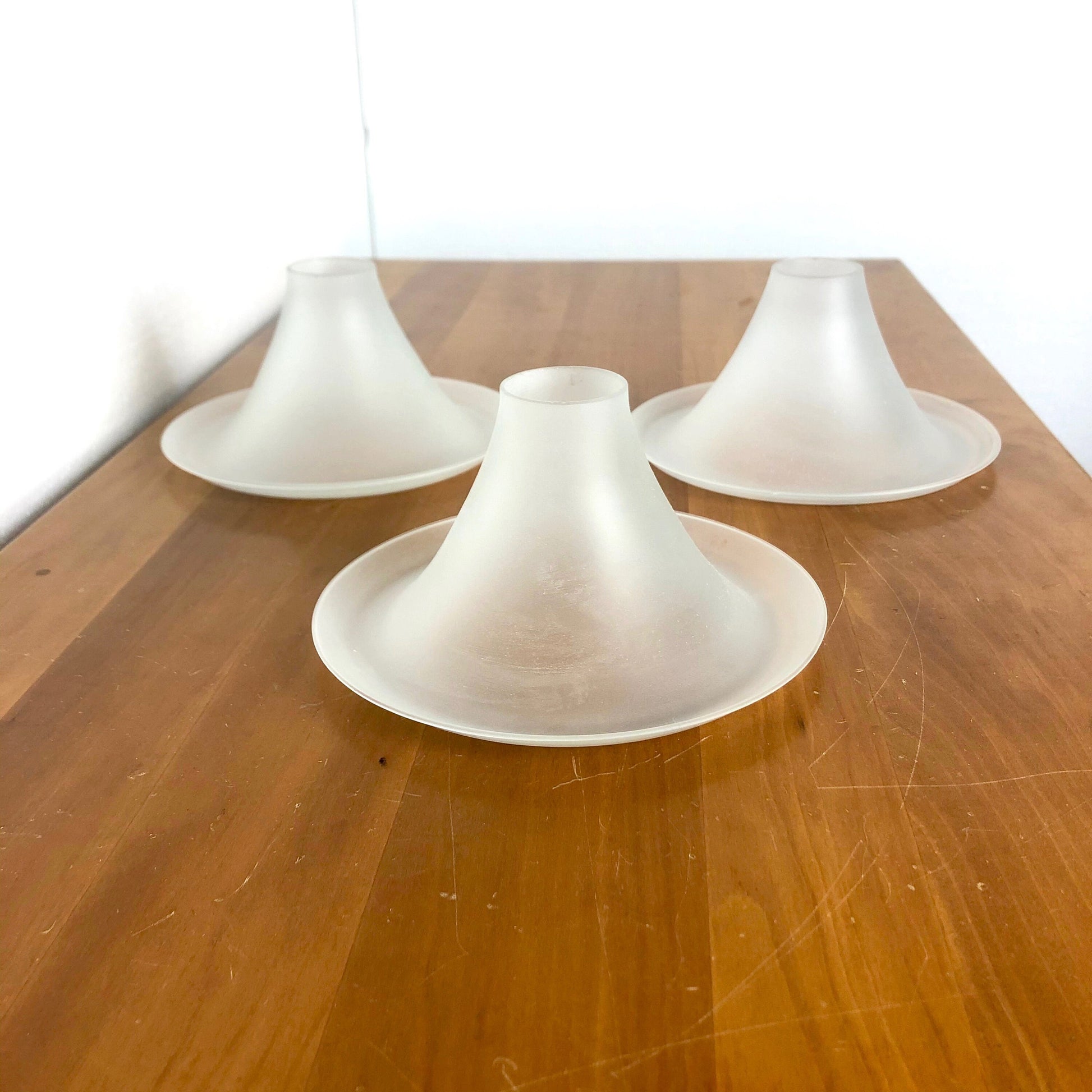 Glass Light Shades  | Set of 3
