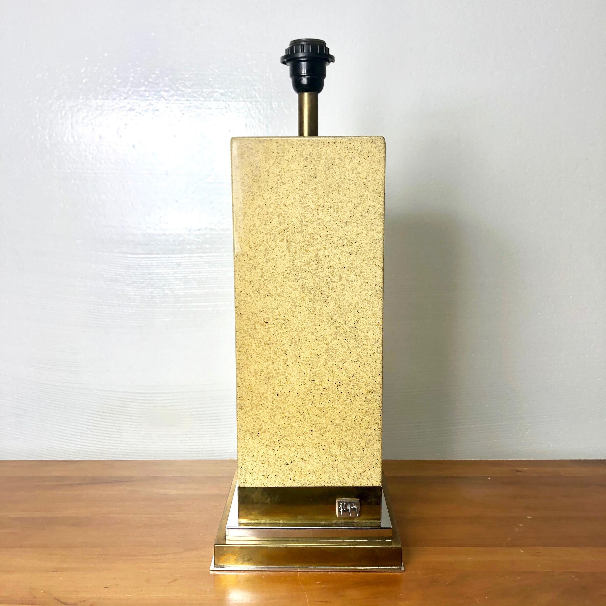 Block Table Lamp by JC Mahey