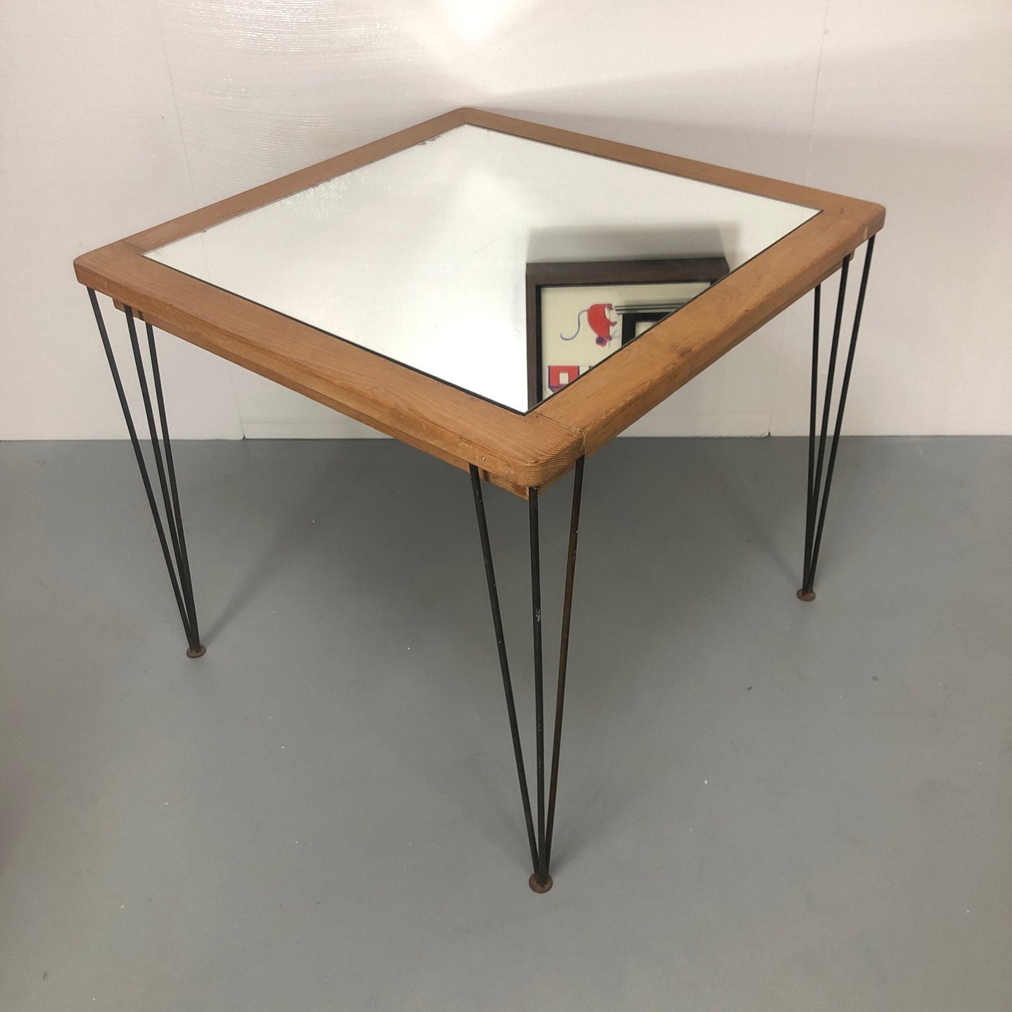 Ficks Reed Sol-Air Mirror Top Square Table