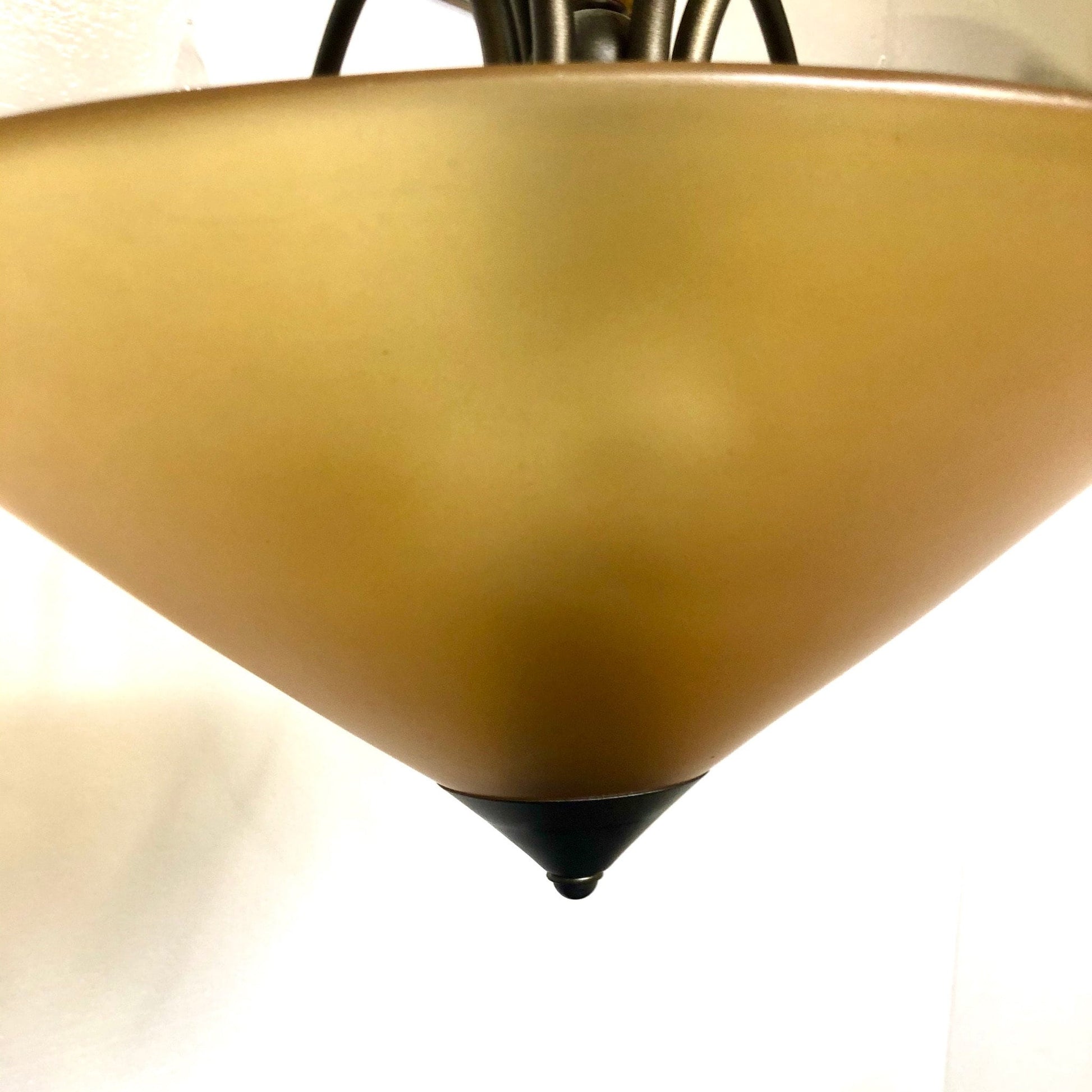 Huge Geometric Post Modern 6-arm Chandelier