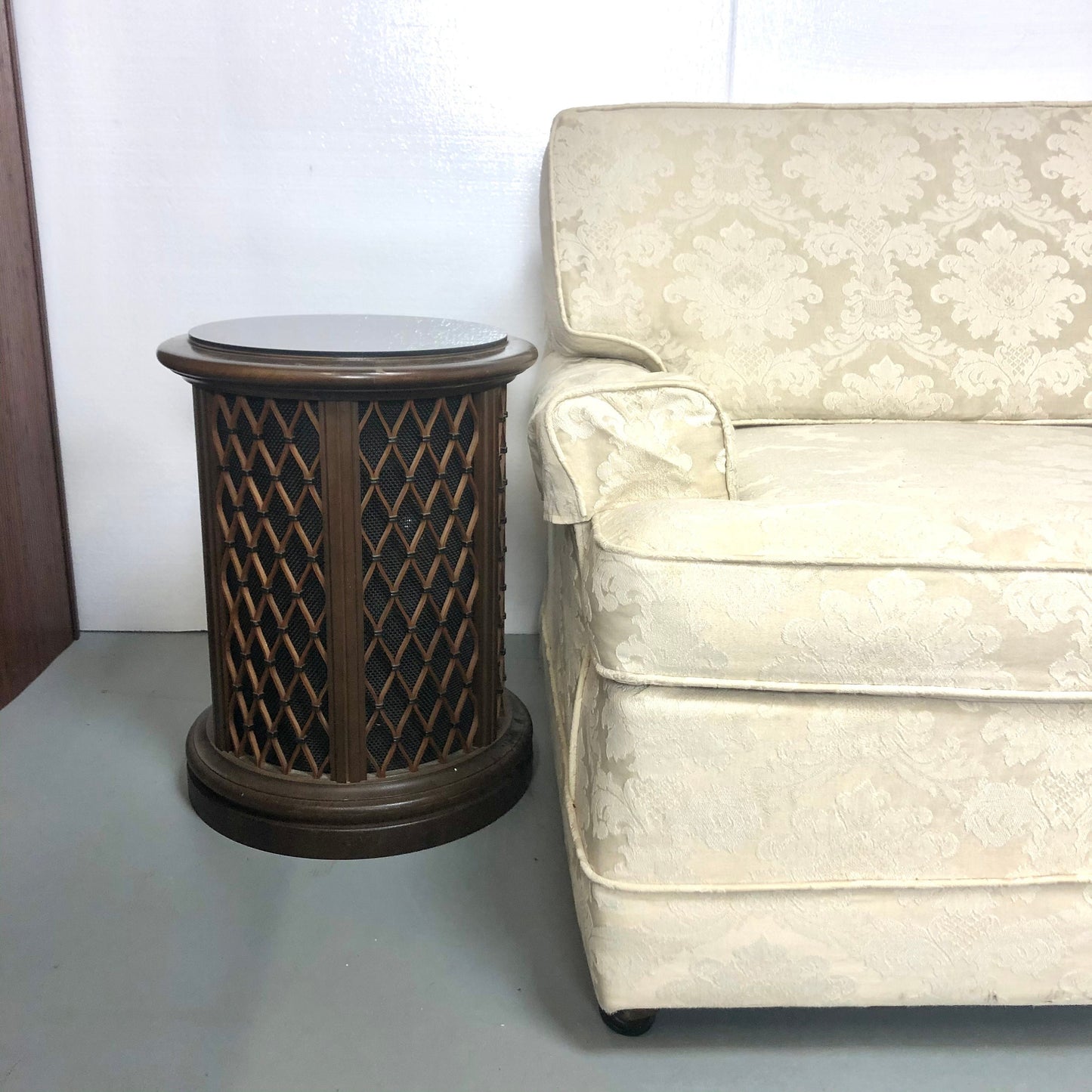 Vintage Pioneer Speaker End Tables | Pair