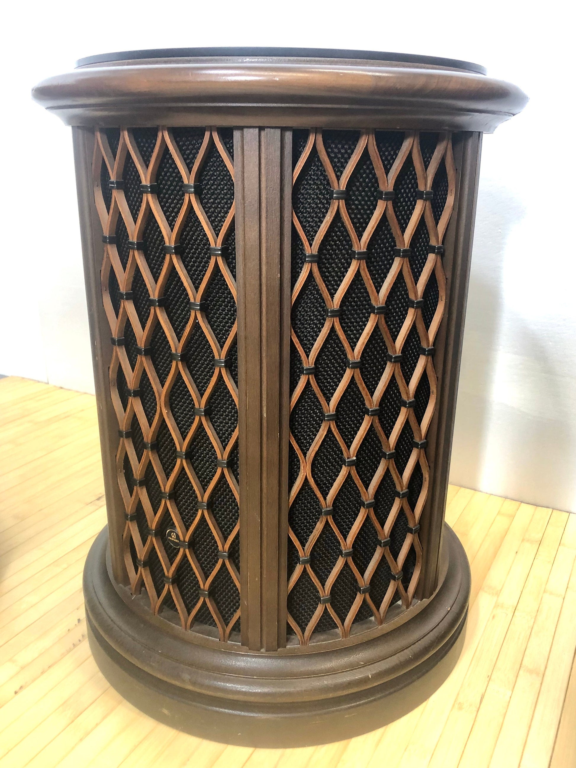 Vintage Pioneer Speaker End Tables | Pair