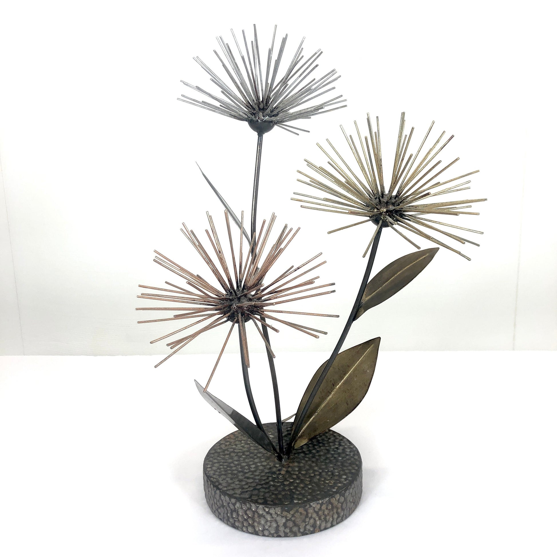 Bronze Thistle Sculpture
