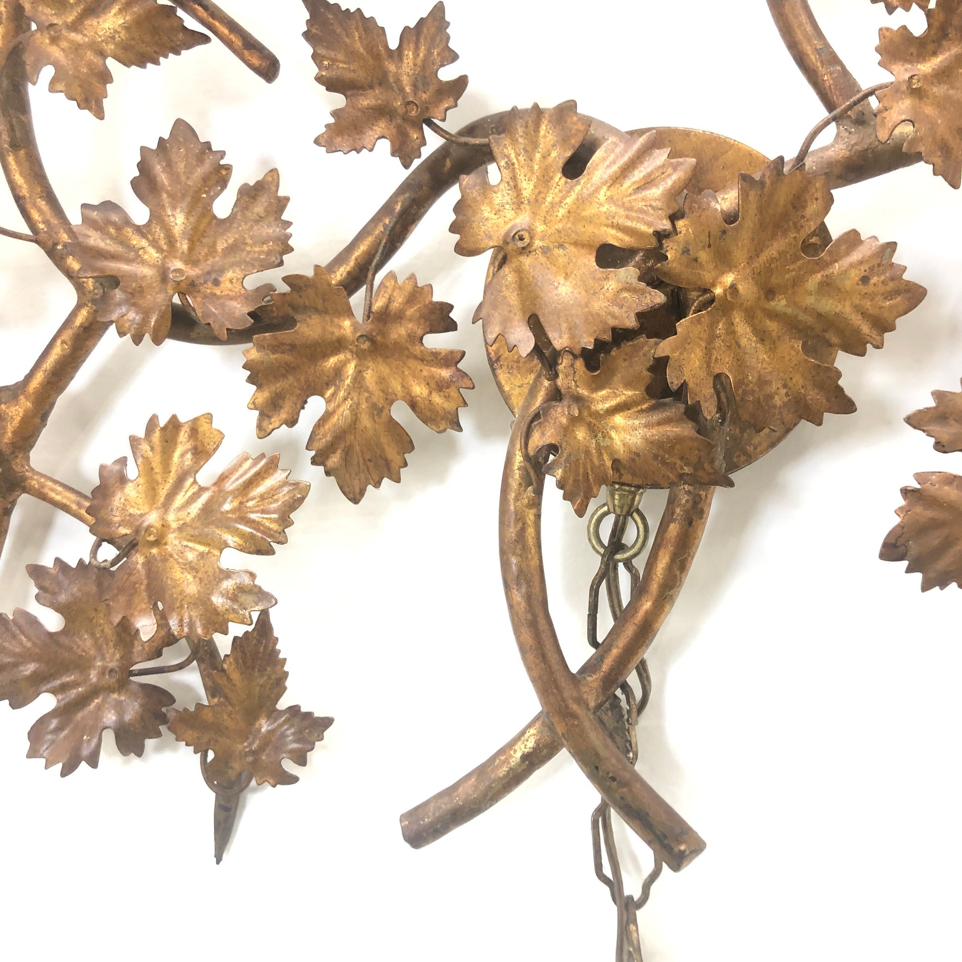 Superior 20th Century Sconces, Fixtures like thisHigh Glass Grapes Wall Light on Sculptural Vine from OffCenterModern