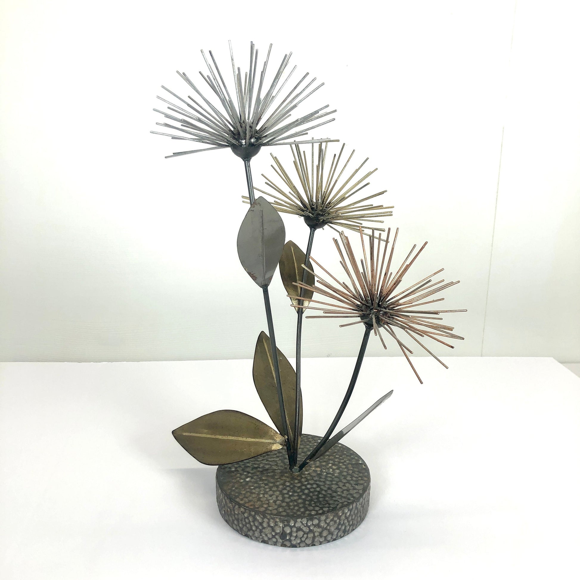 Bronze Thistle Sculpture