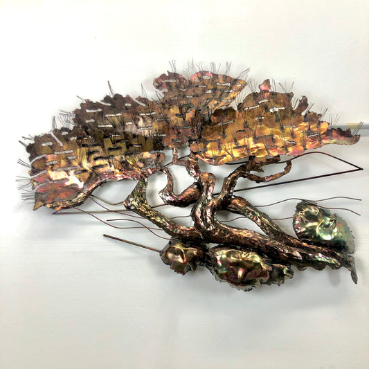 Copper Tree Wall Sculpture