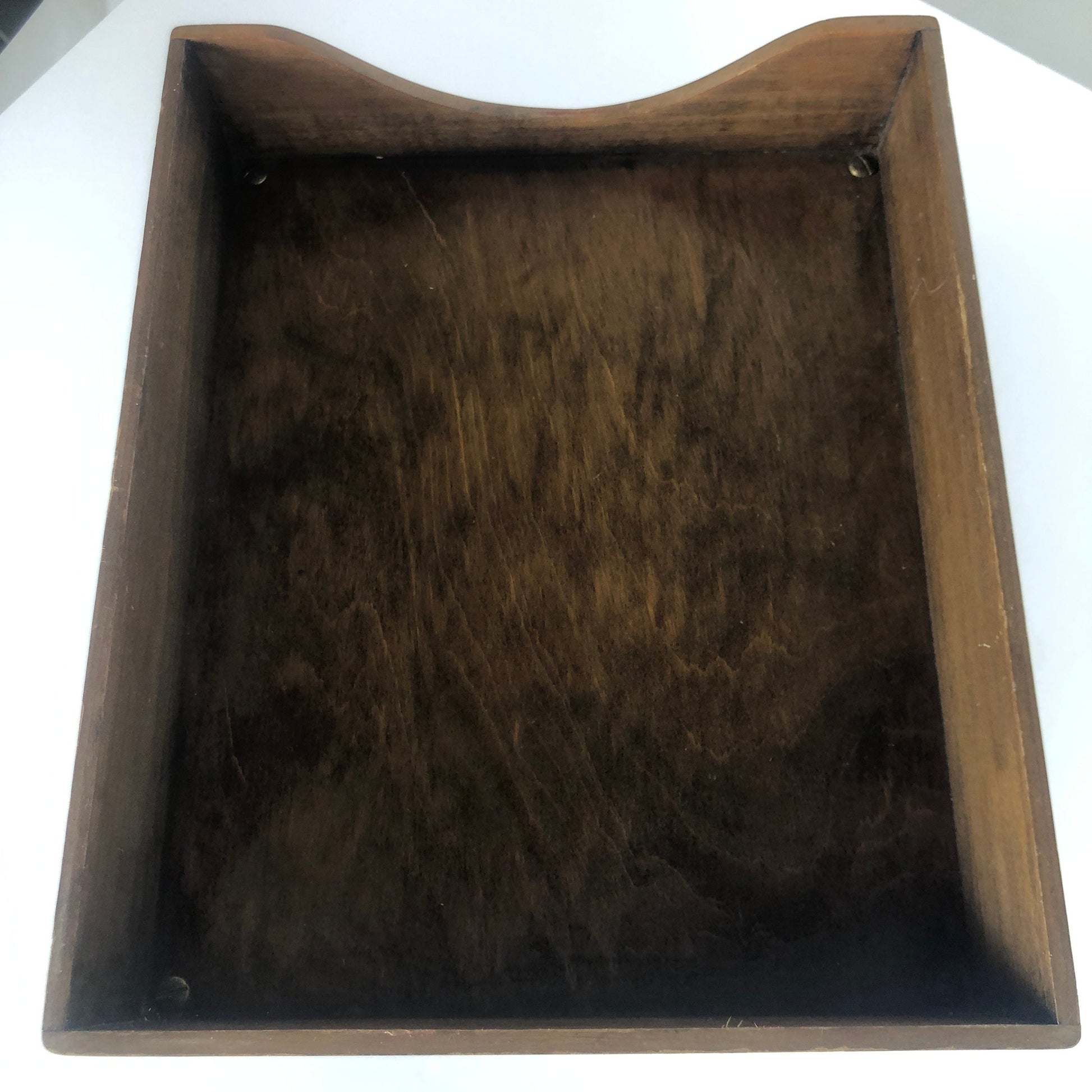 3 Tiered Oak Letter Tray