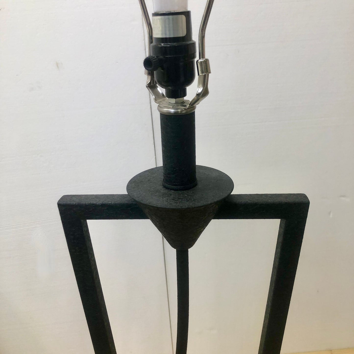 1990s Post Modern Squiggle Iron Floor Lamp