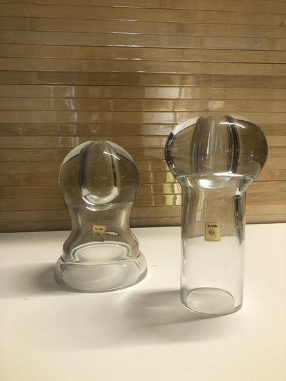Superior Home Accessories Cool Glass Oil Candles | La Vita Italy | Pair from SHOPNAME]
