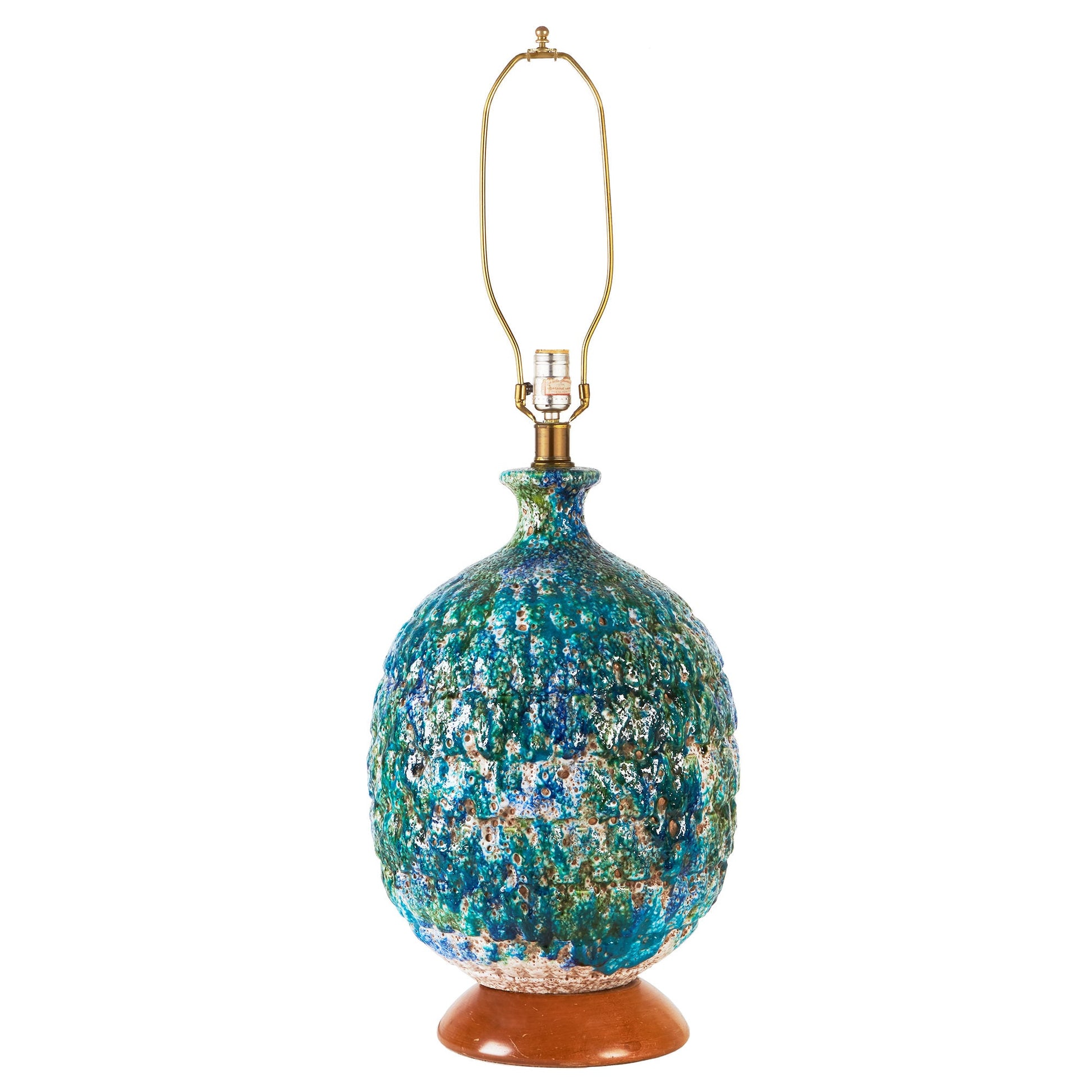 Superior Table Lamps Cool Spectacular Ceramic Lava Aqua Blue Table Lamp from SHOPNAME]